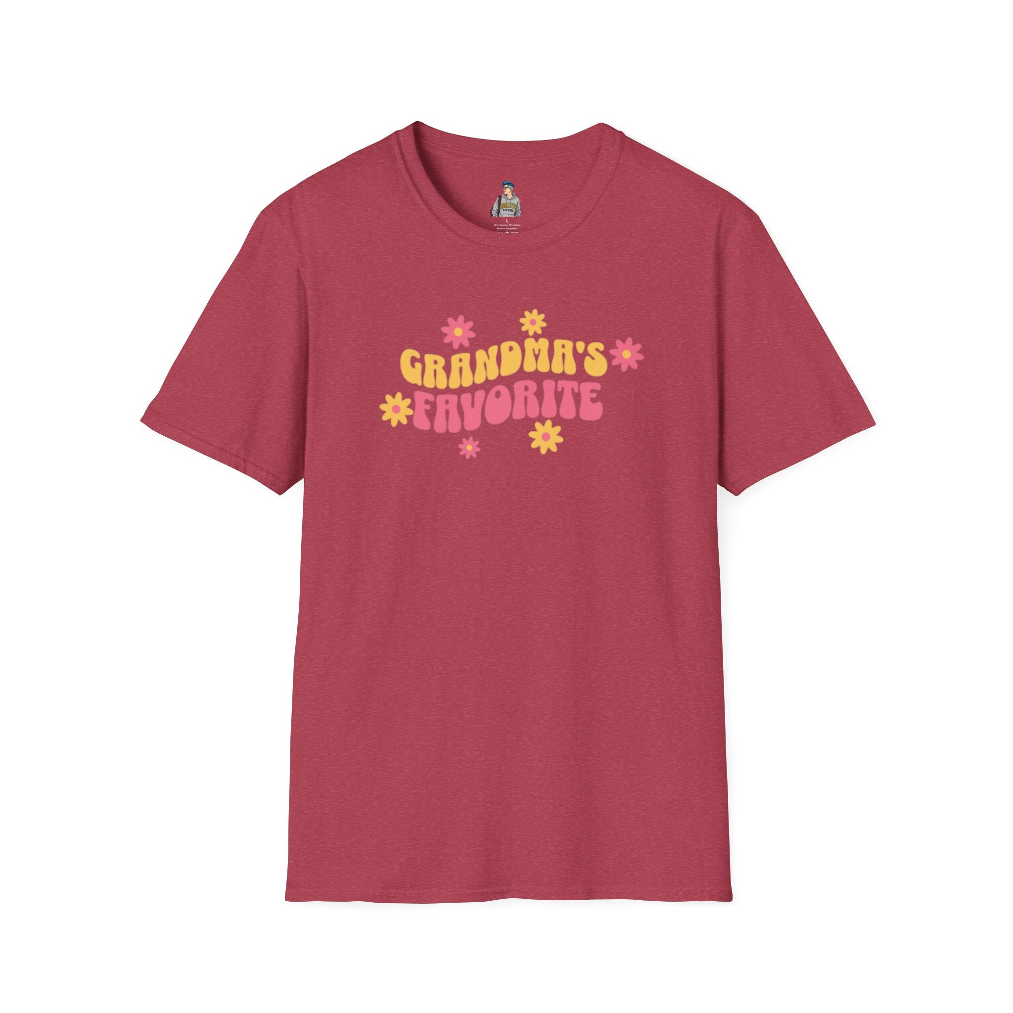Grandma's Favorite Unisex Softstyle T-Shirt - EqualiTees.Me