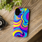 Psychedelic Swirl Tough Phone Case for iPhone