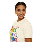 Free Parent Hugs T-Shirt — Colorful Affirming Pride