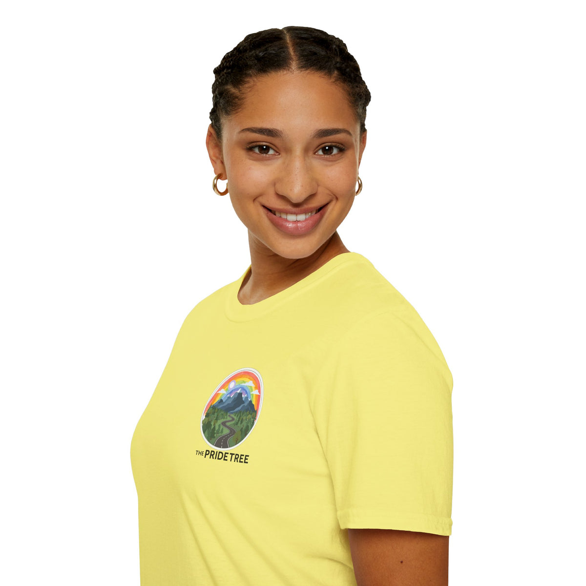 Pride Tree Las Vegas Mountain Graphic T-Shirt
