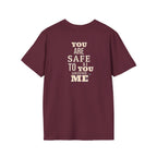 Safety Pin Know That You Are Loved Inspirational Tee Unisex Softstyle T-Shirt