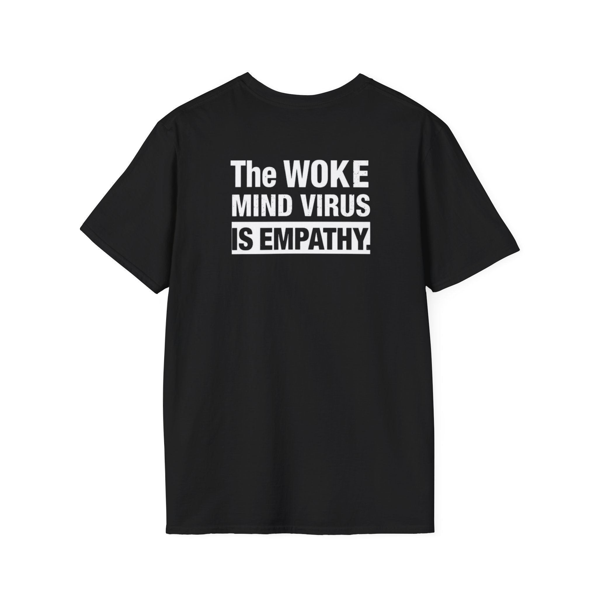 Woke is Empathy Unisex Softstyle T-Shirt - Bold Statement Tee for Everyday Activists