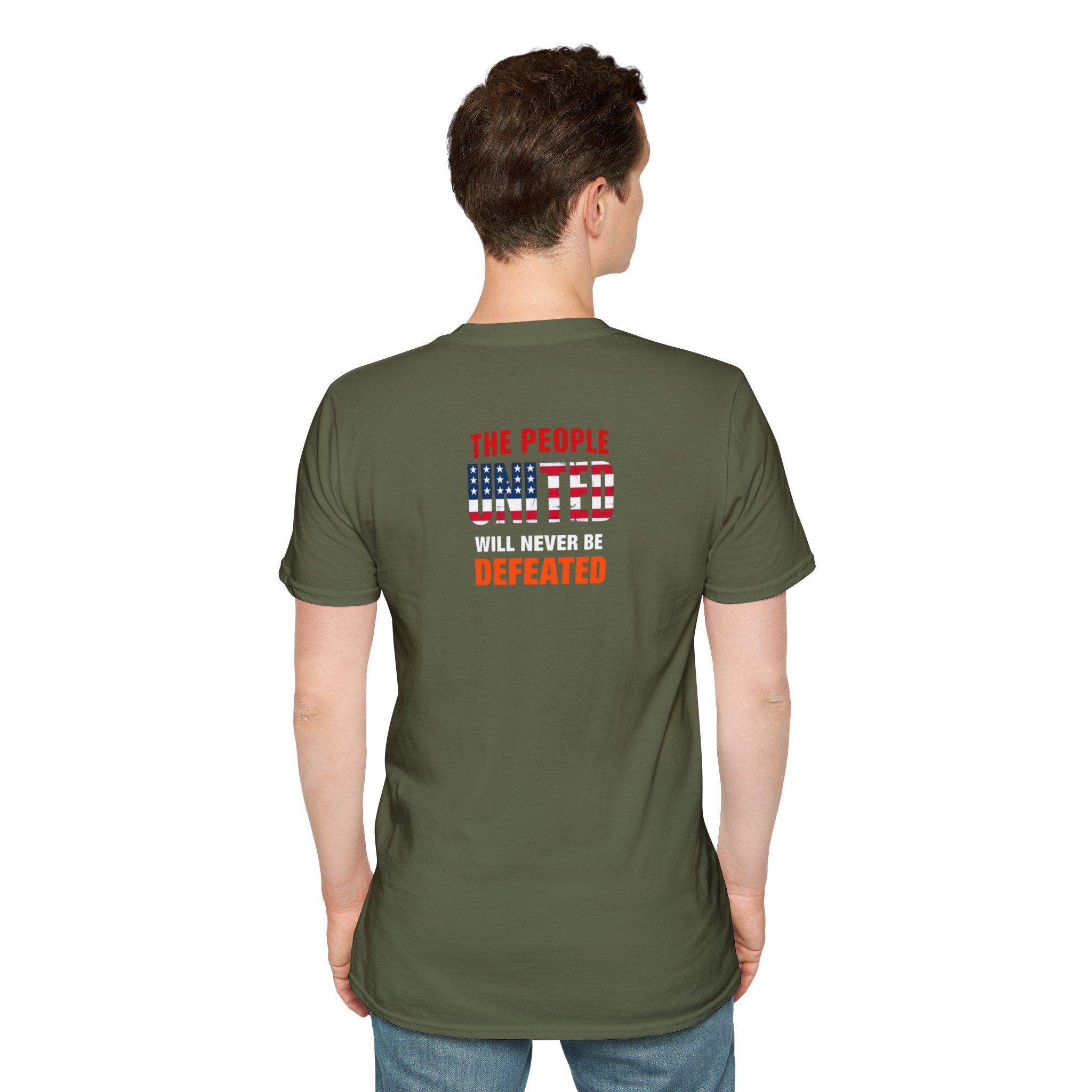 DRINK COFFEE, NOT THE KKKOOLAID. Unisex Softstyle T-Shirt - Empowering Message for Activists