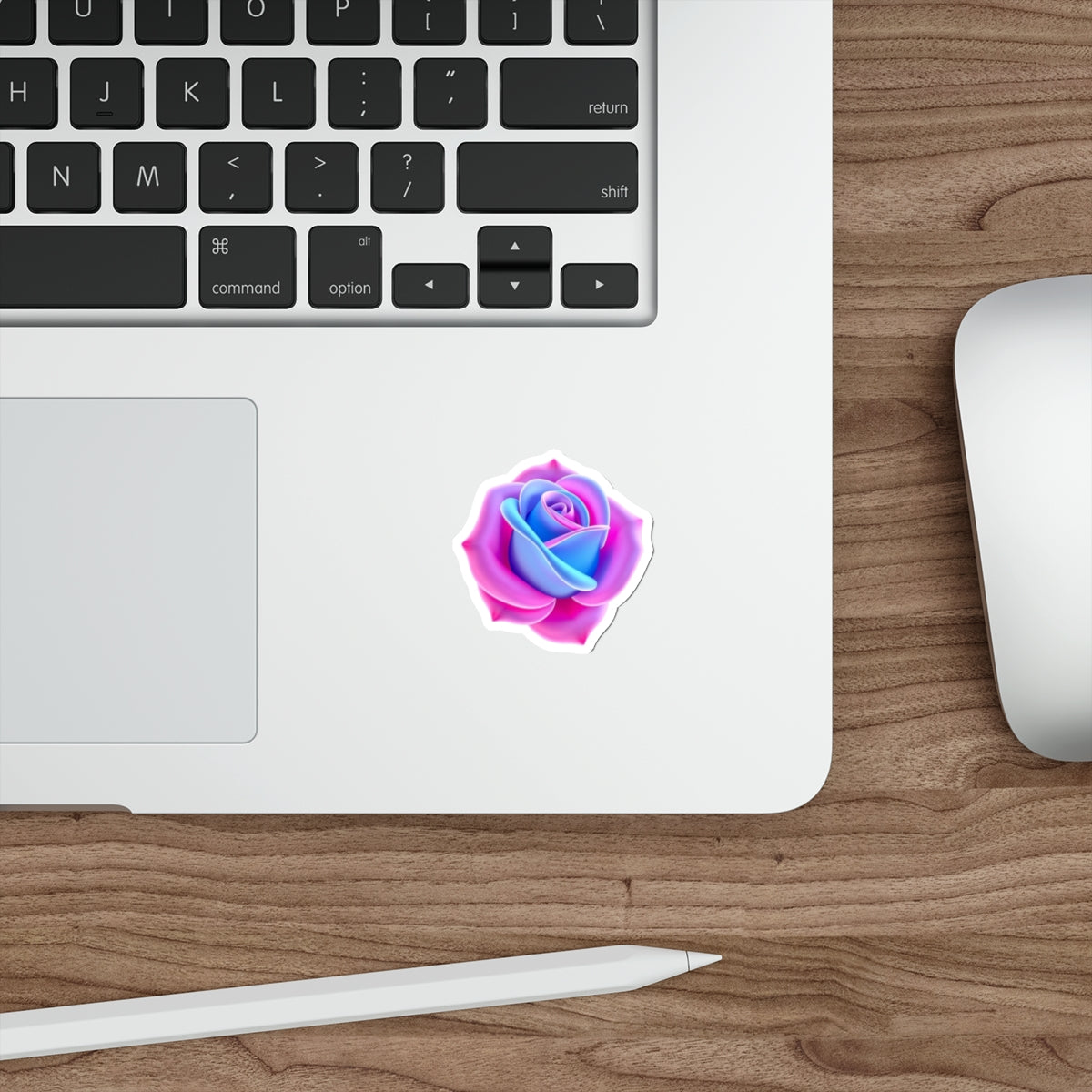 Die-Cut Stickers - Rose - Trans Colors