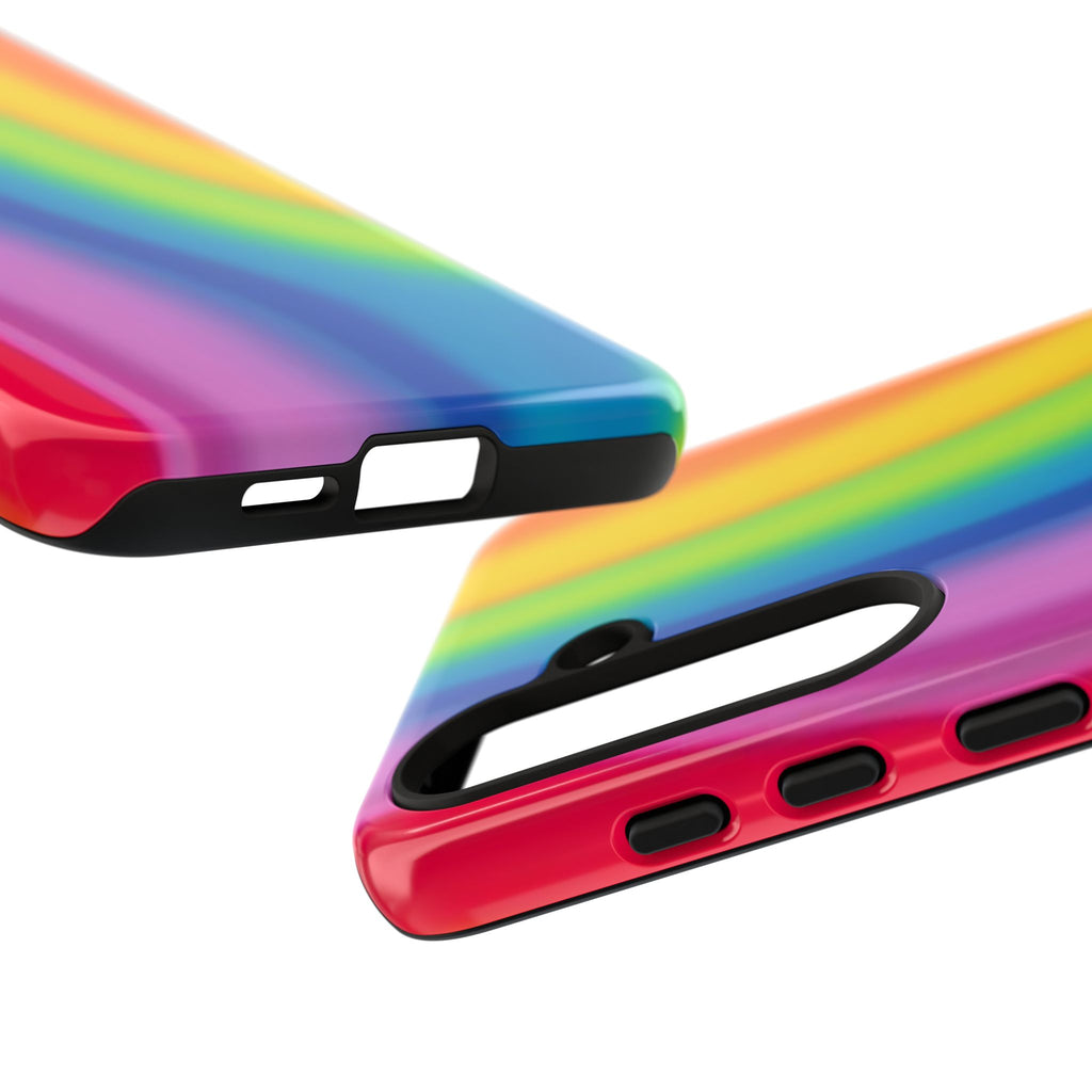 Rainbow Swirl Tough Case for Android