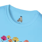 Floral 'Momma' Unisex Softstyle T-Shirt - Perfect for Mother's Day & Everyday Wear