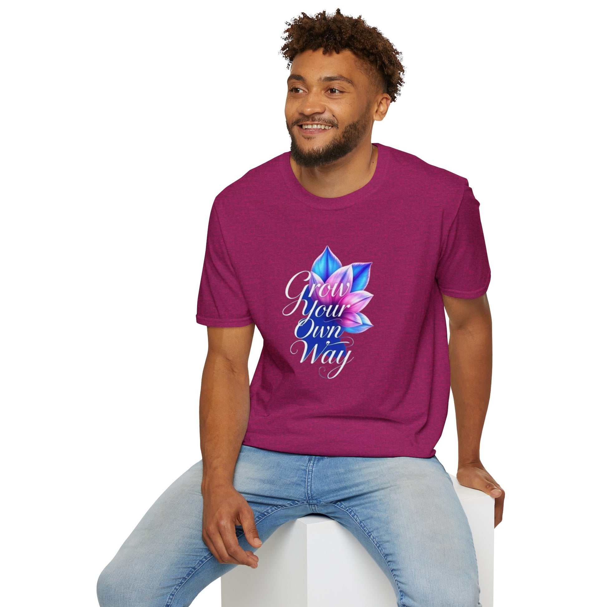 Empowerment Lotus, Grow Your Own Way T-Shirt