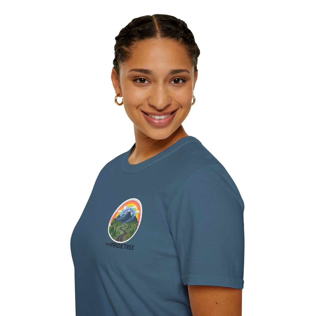 Pride Tree Las Vegas Mountain Graphic T-Shirt