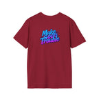 Make Good Trouble Blue Graphic Unisex T-Shirt - Fun & Bold Design for Everyday Wear