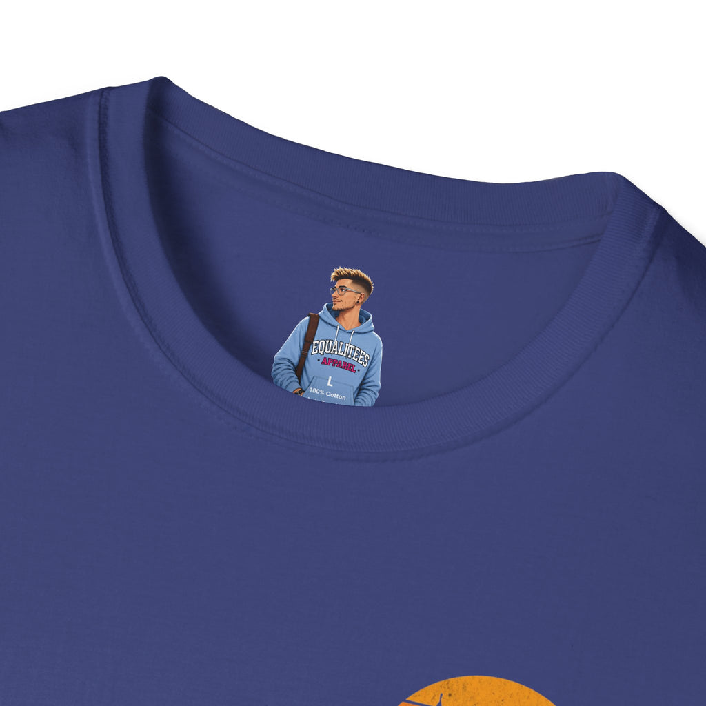 Unisex Softstyle T-Shirt - 'I'd Rather Be Camping' Adventure Tee