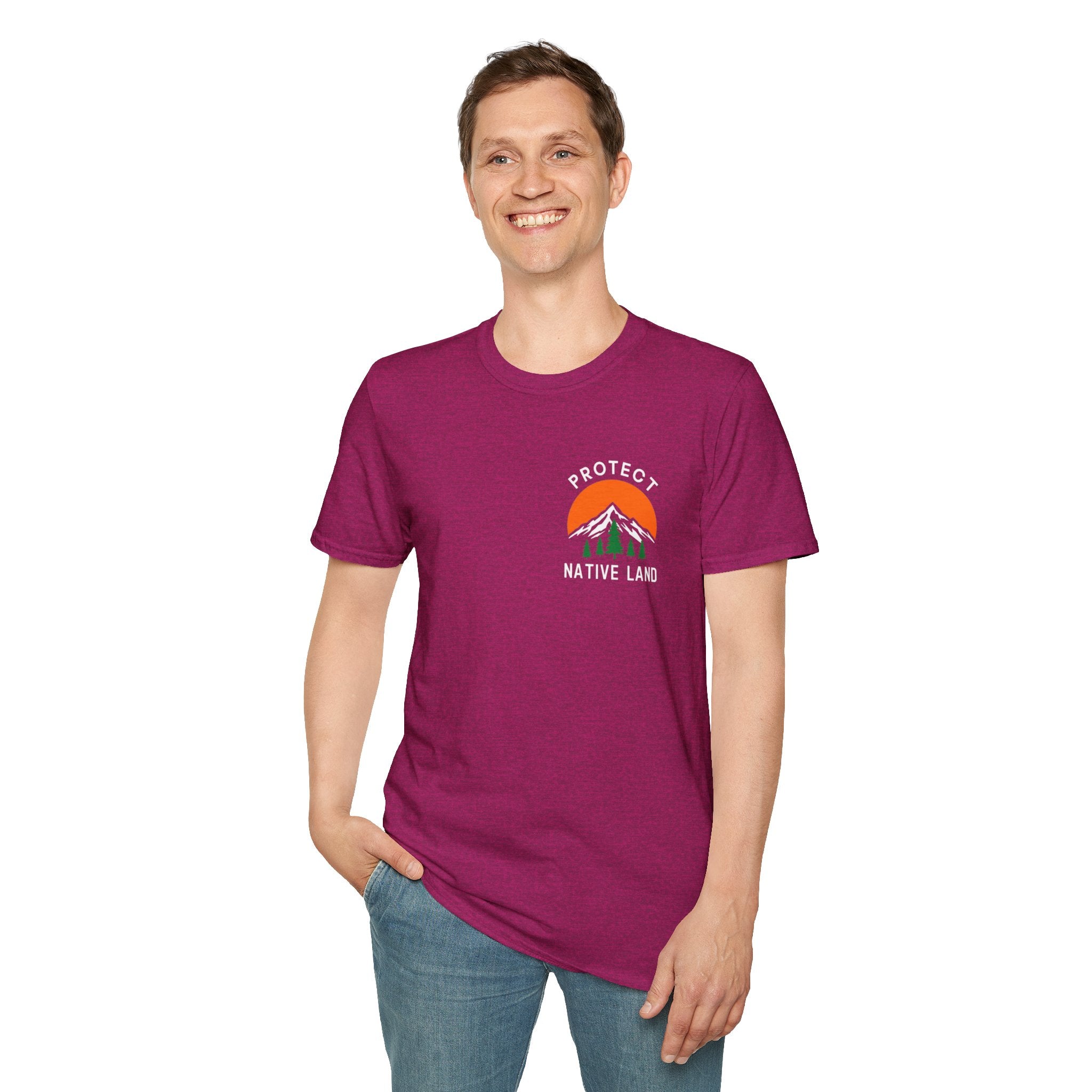 Protect Native Land Softstyle Unisex T-shirt