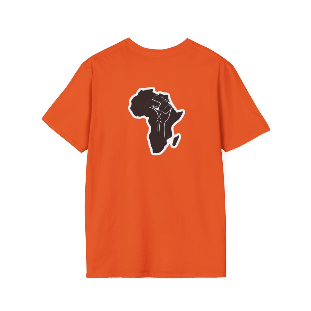 Unity and Heritage Unisex Softstyle T-Shirt with Pan-African Heart