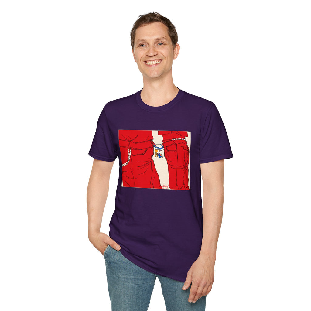 Red Jeans by Audrey Pride Tree Las Vegas T-Shirt