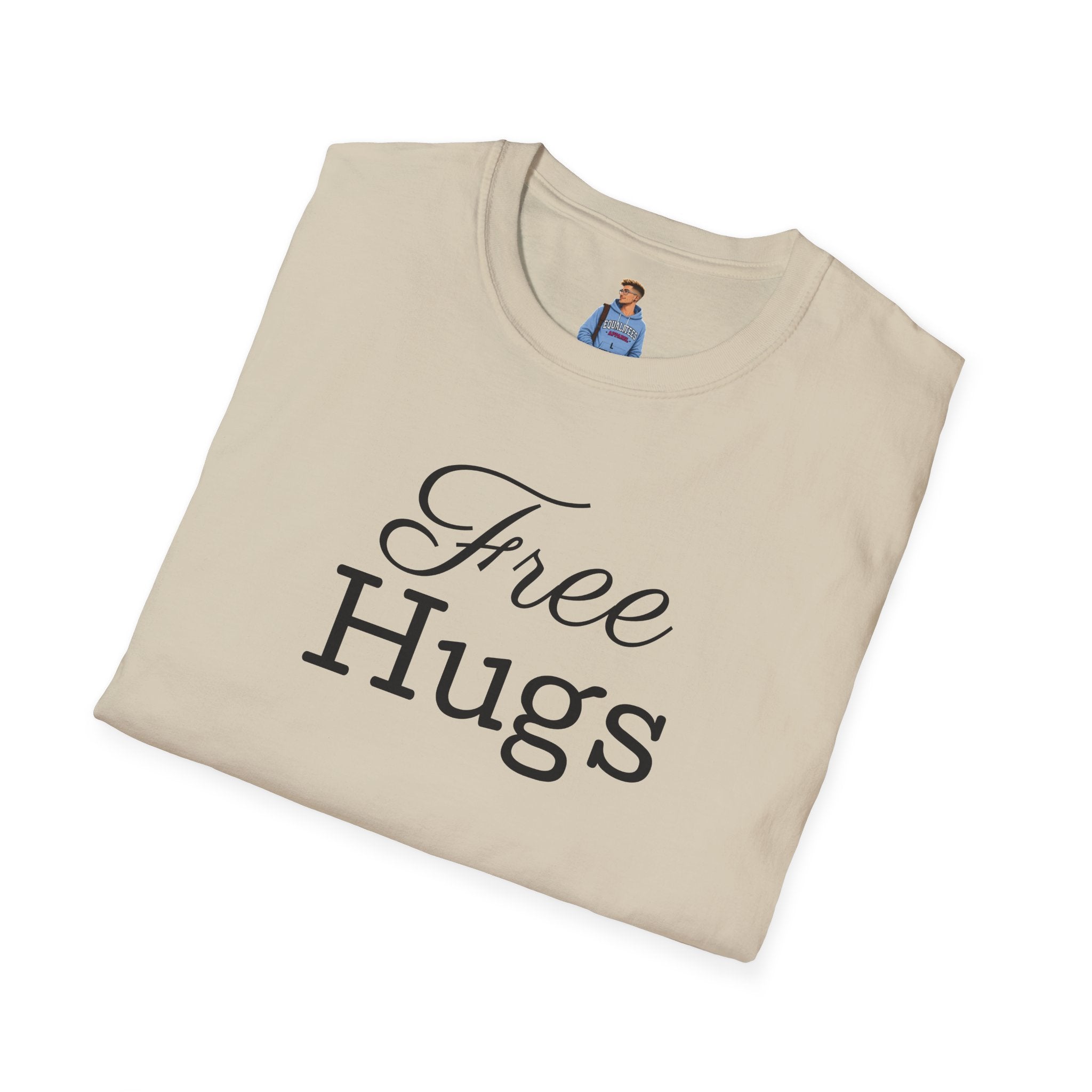 Emotional Support Human Unisex Softstyle T-Shirt