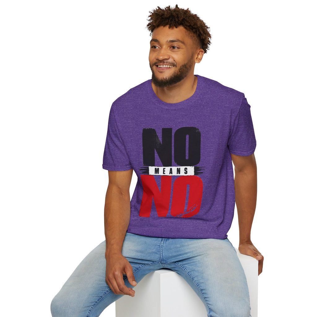 NO Means NO T-Shirt — Consent Awareness Graphic Tee