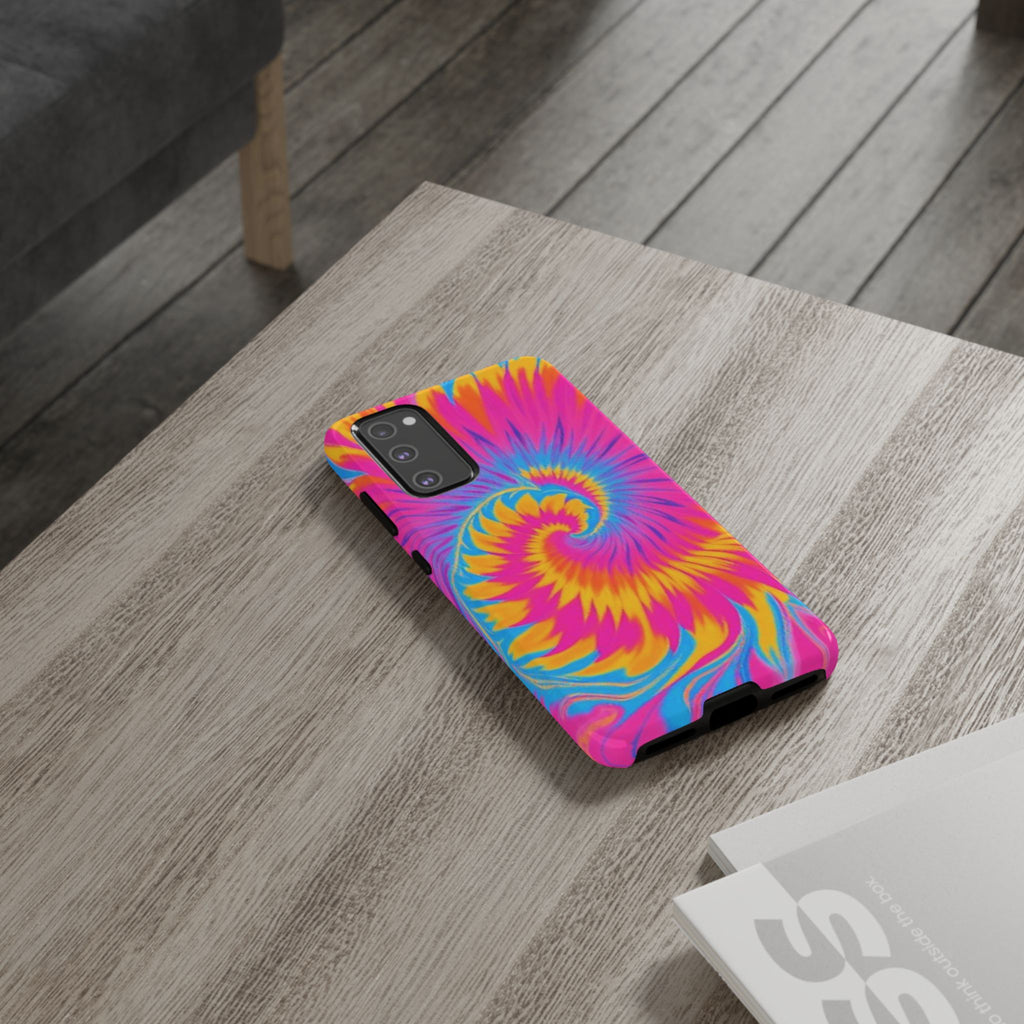 Vibrant Tie-Dye Swirl Tough for Android