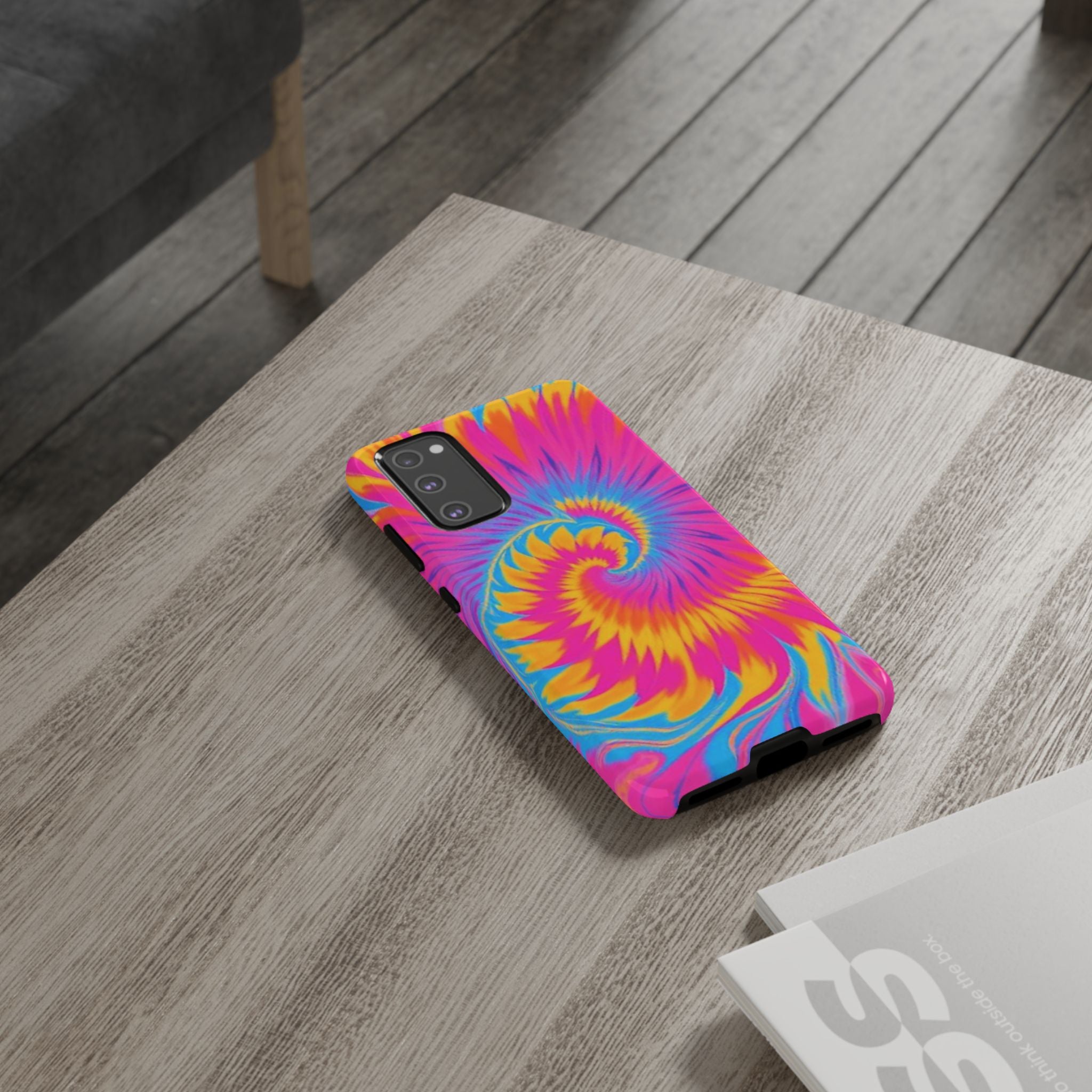 Vibrant Tie-Dye Swirl Tough for Android