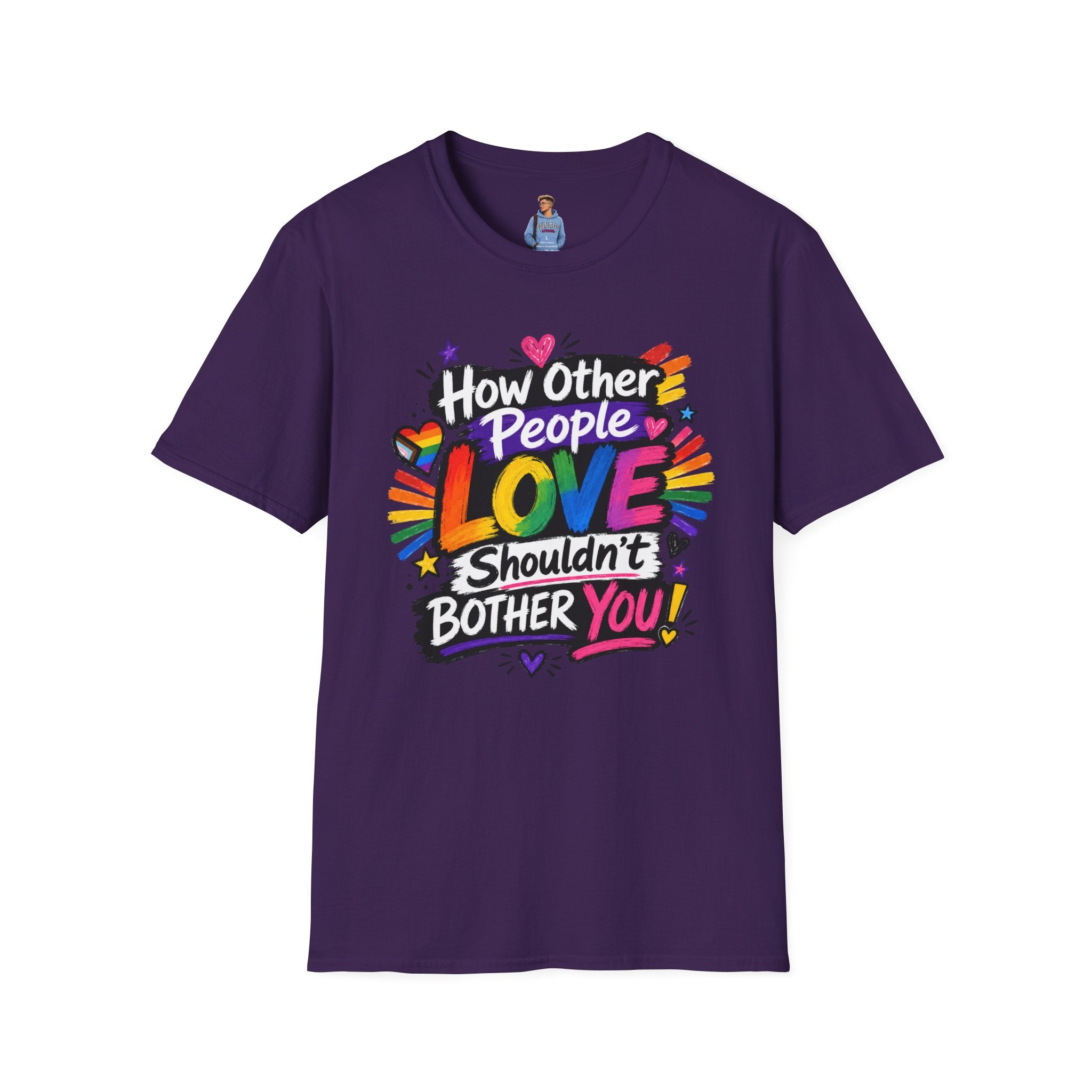 How Other People Love Rainbow T-Shirt — Inspirational LGBTQ+ Pride Tee