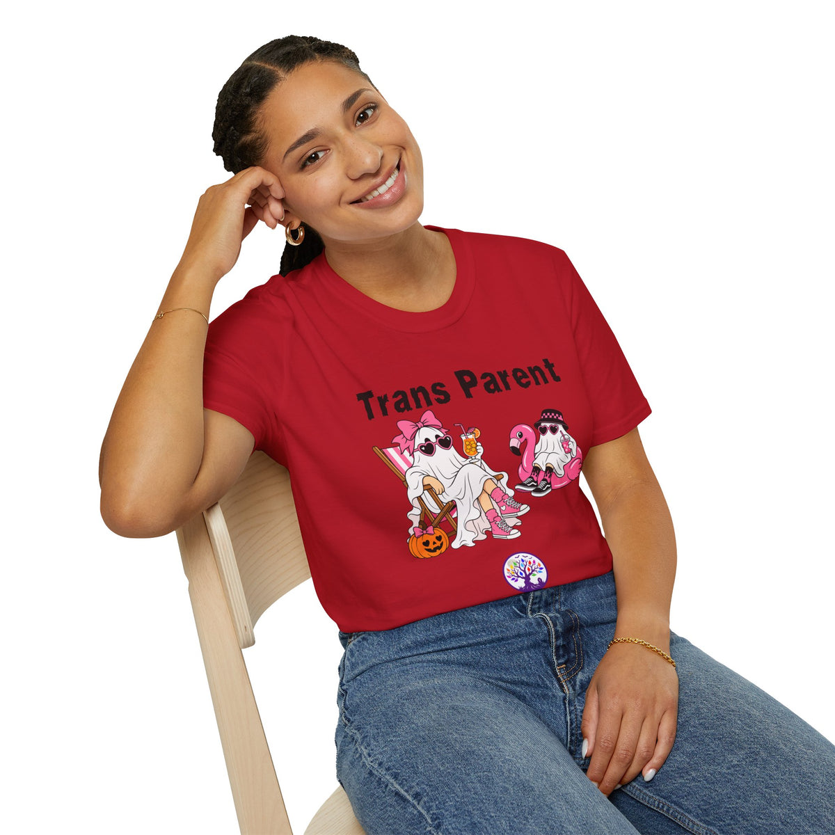 Trans Parent 2 Halloween Pride Tree Las Vegas T-Shirt