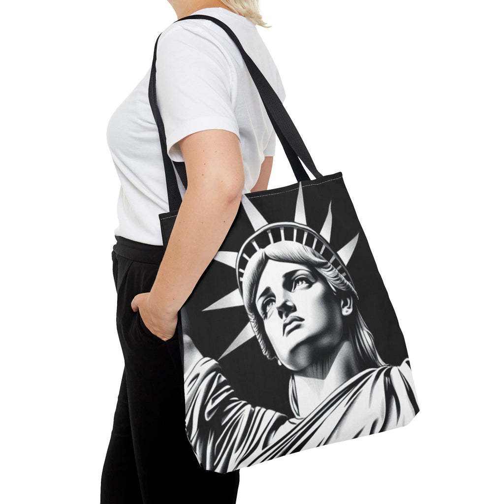 Lady Liberty Sketch Tote Bag