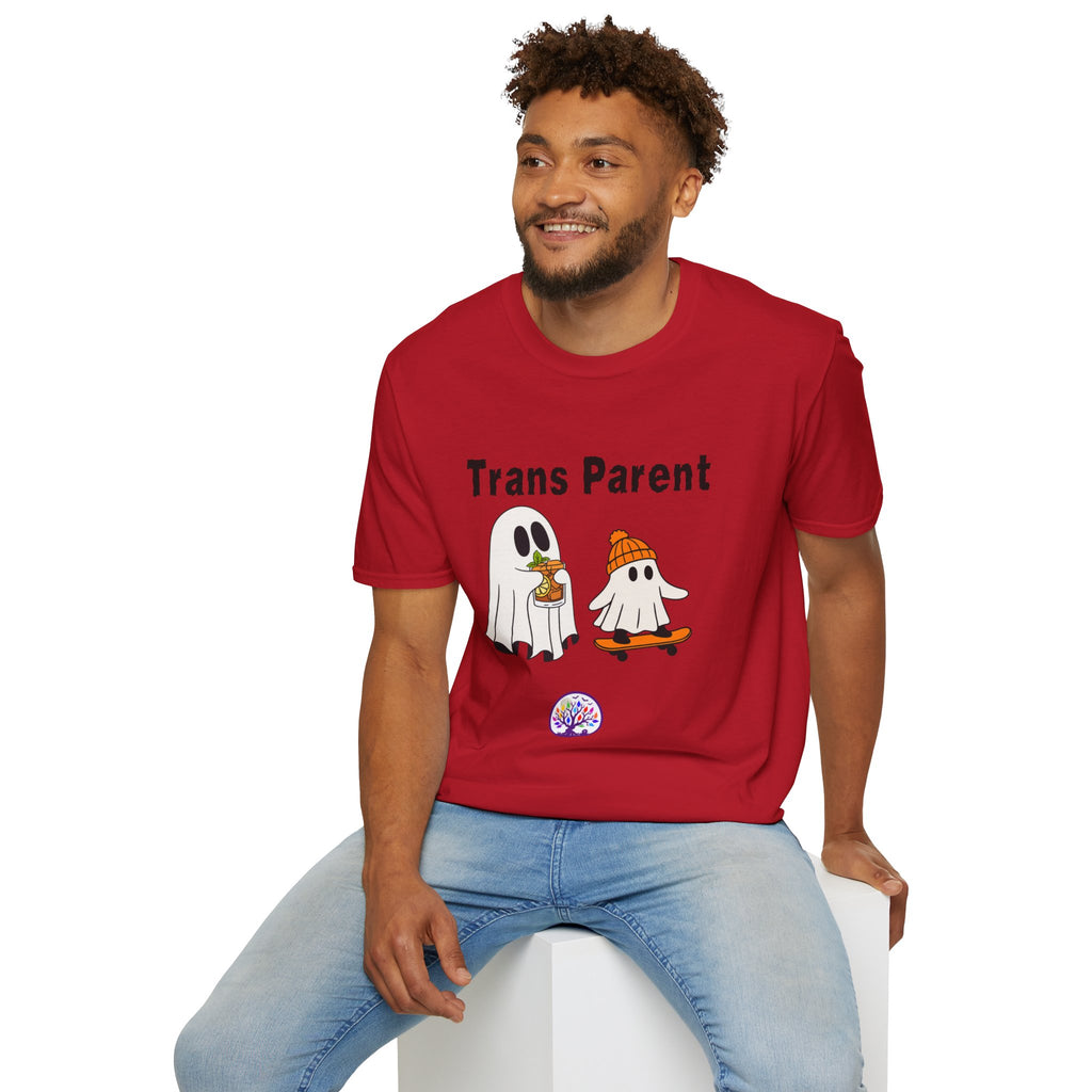 Trans Parent 5 Halloween Pride Tree Las Vegas T-Shirt