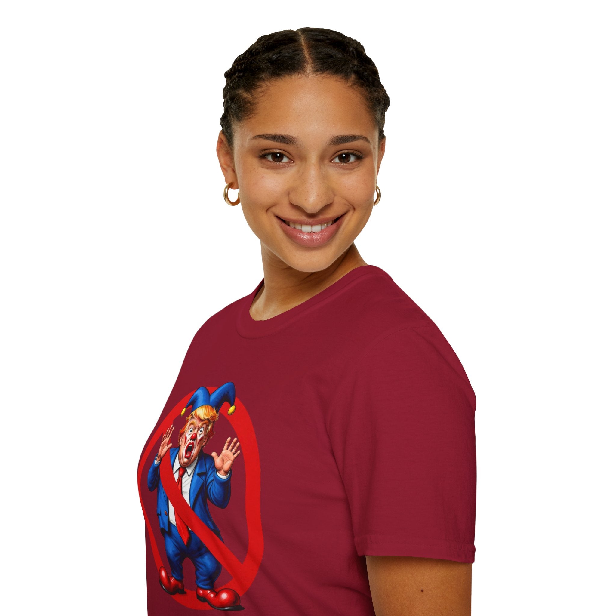 NO CROWN FOR THE CLOWN T-Shirt - NO KINGS IN AMERICA