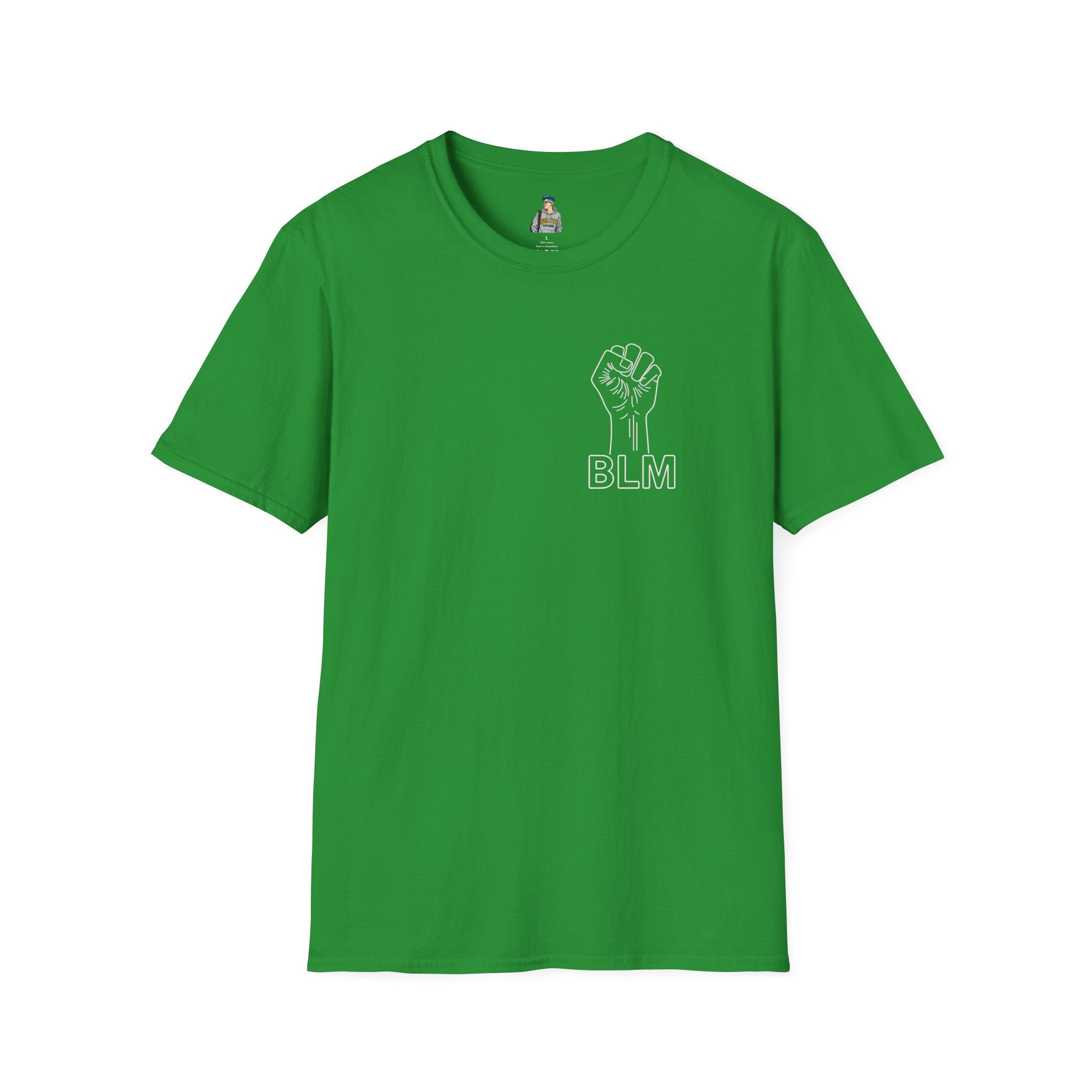 BLM Unisex Softstyle T-Shirt - Celebrate Equality and Justice