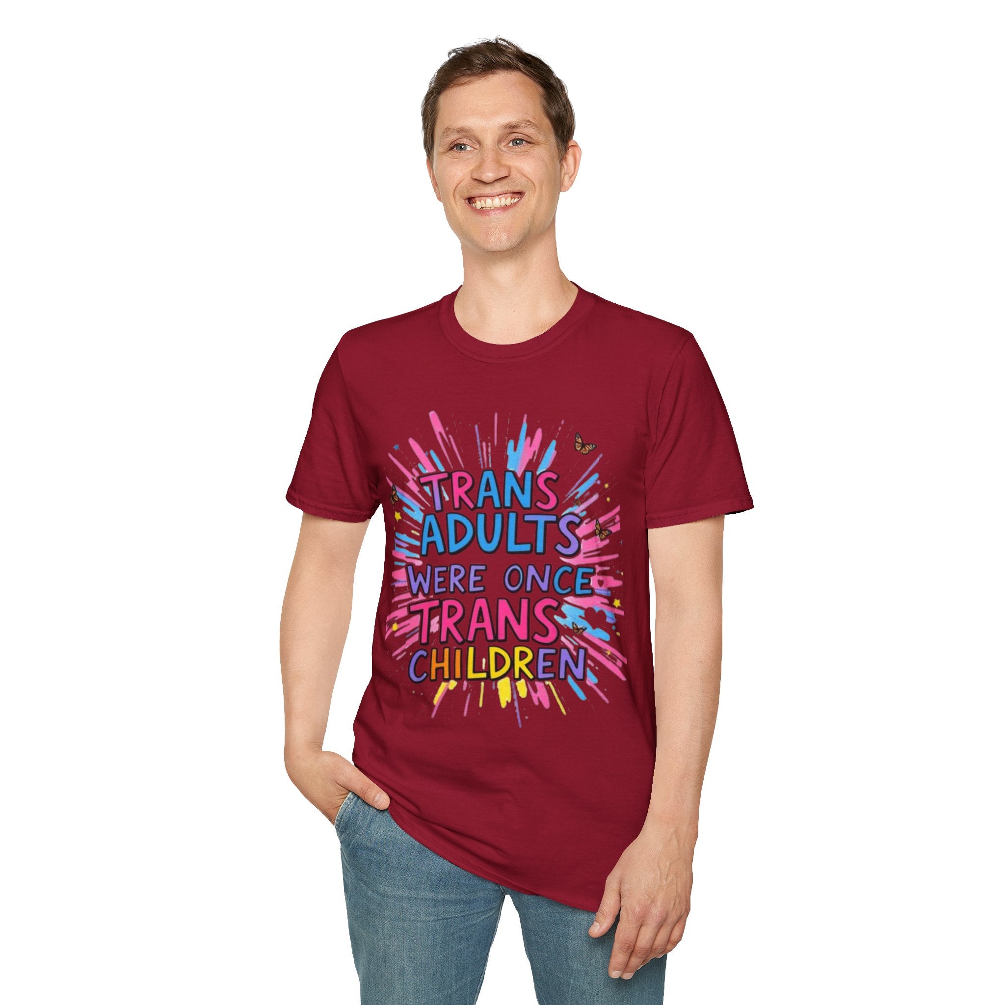 Trans Awareness Unisex T-Shirt, LGBTQ+ Pride Shirt, Gift for Allies, Feminist Apparel, Support Trans Rights