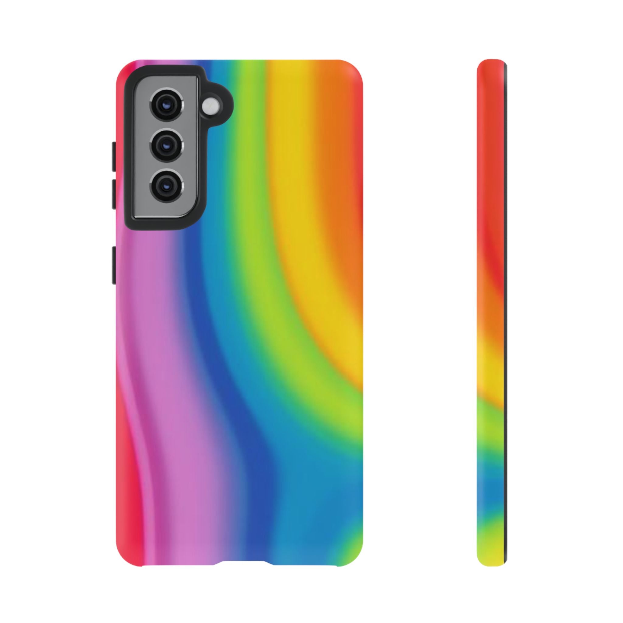 Rainbow Swirl Tough Case for Android