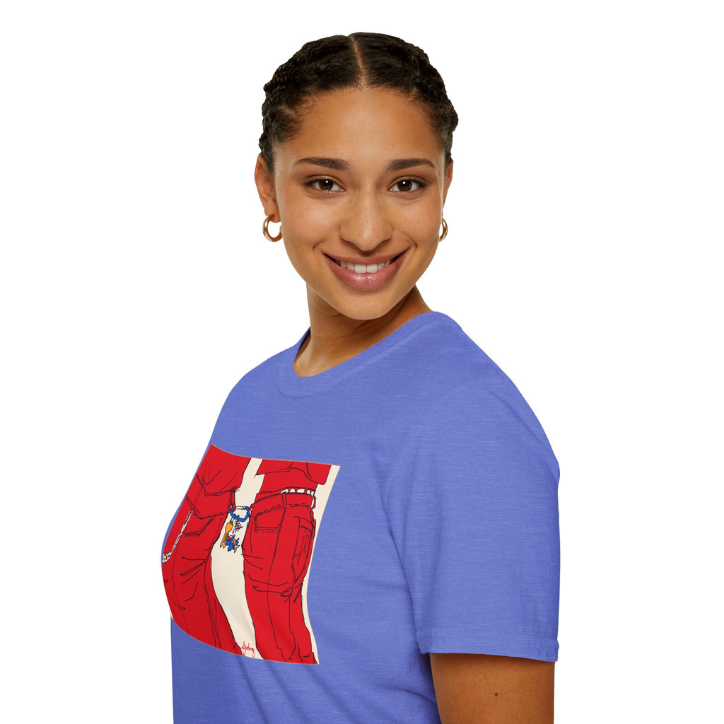Red Jeans by Audrey Pride Tree Las Vegas T-Shirt