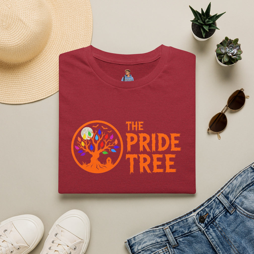 Orange Halloween Logo Pride Tree T-Shirt
