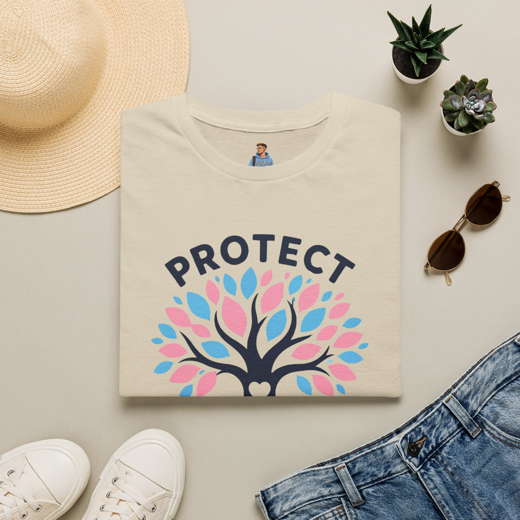Protect Trans Kids Pride Tree Las Vegas T-Shirt