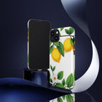 Lemon Blossom Tough Phone Case for iPhone