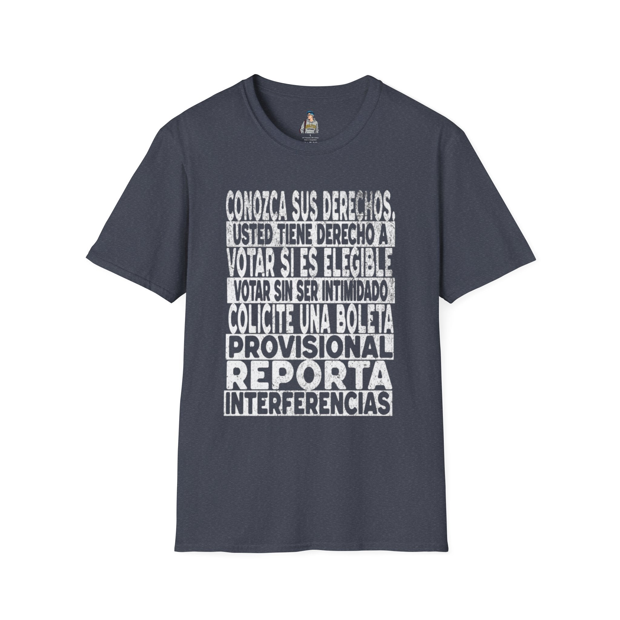 Know Your Voting Rights Spanish T-Shirt
