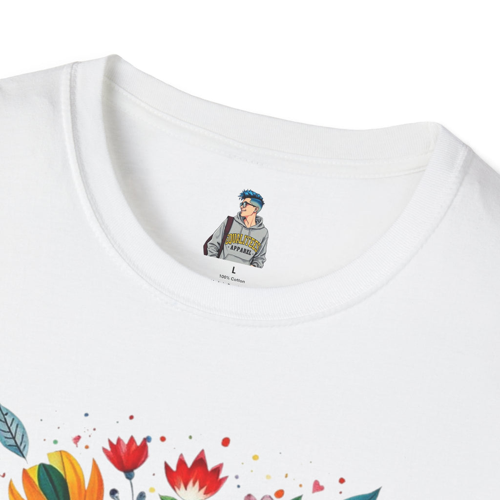 Love Everyone, Protect Planet Floral Graphic Tee