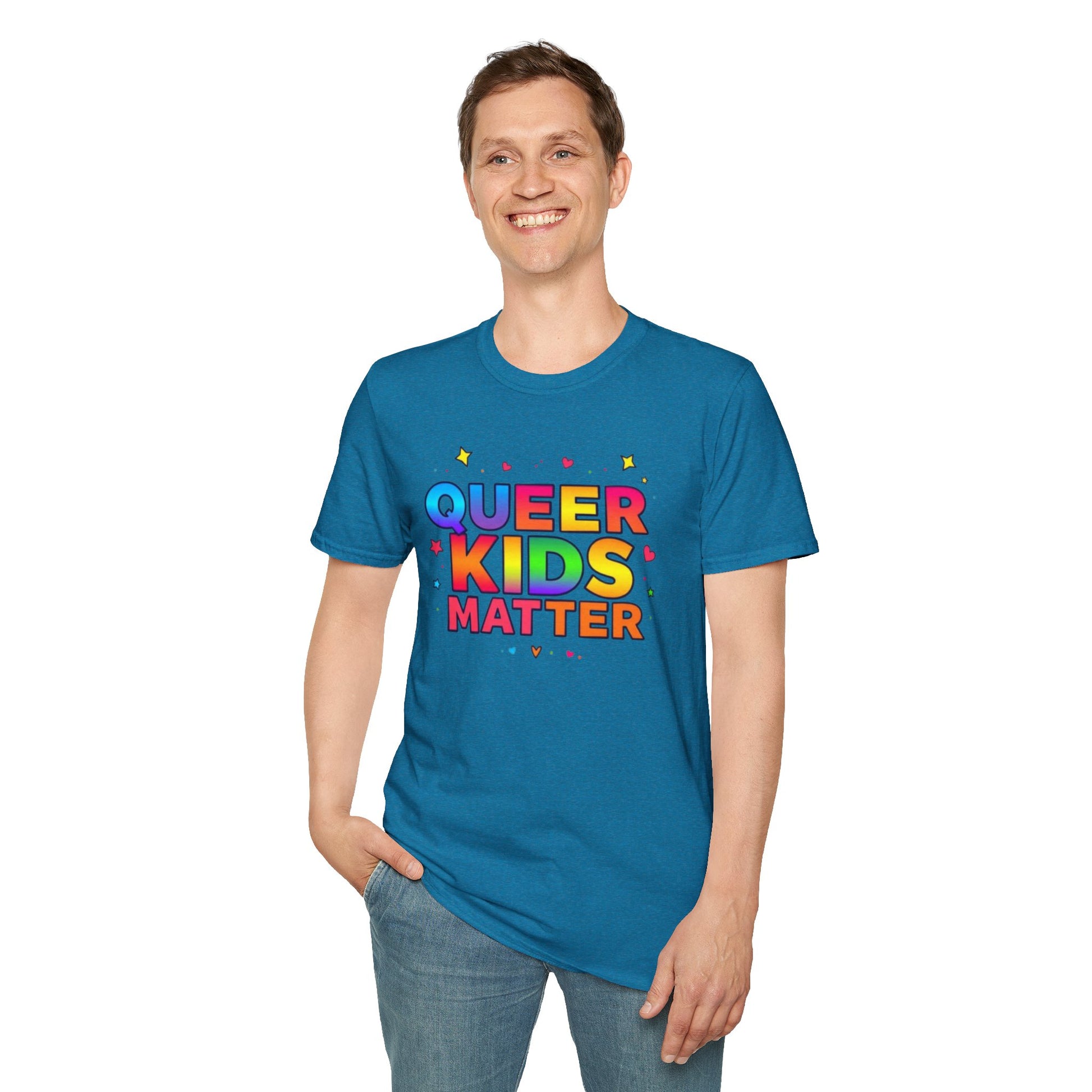 Colorful Queer Kids Matter Pride T-Shirt