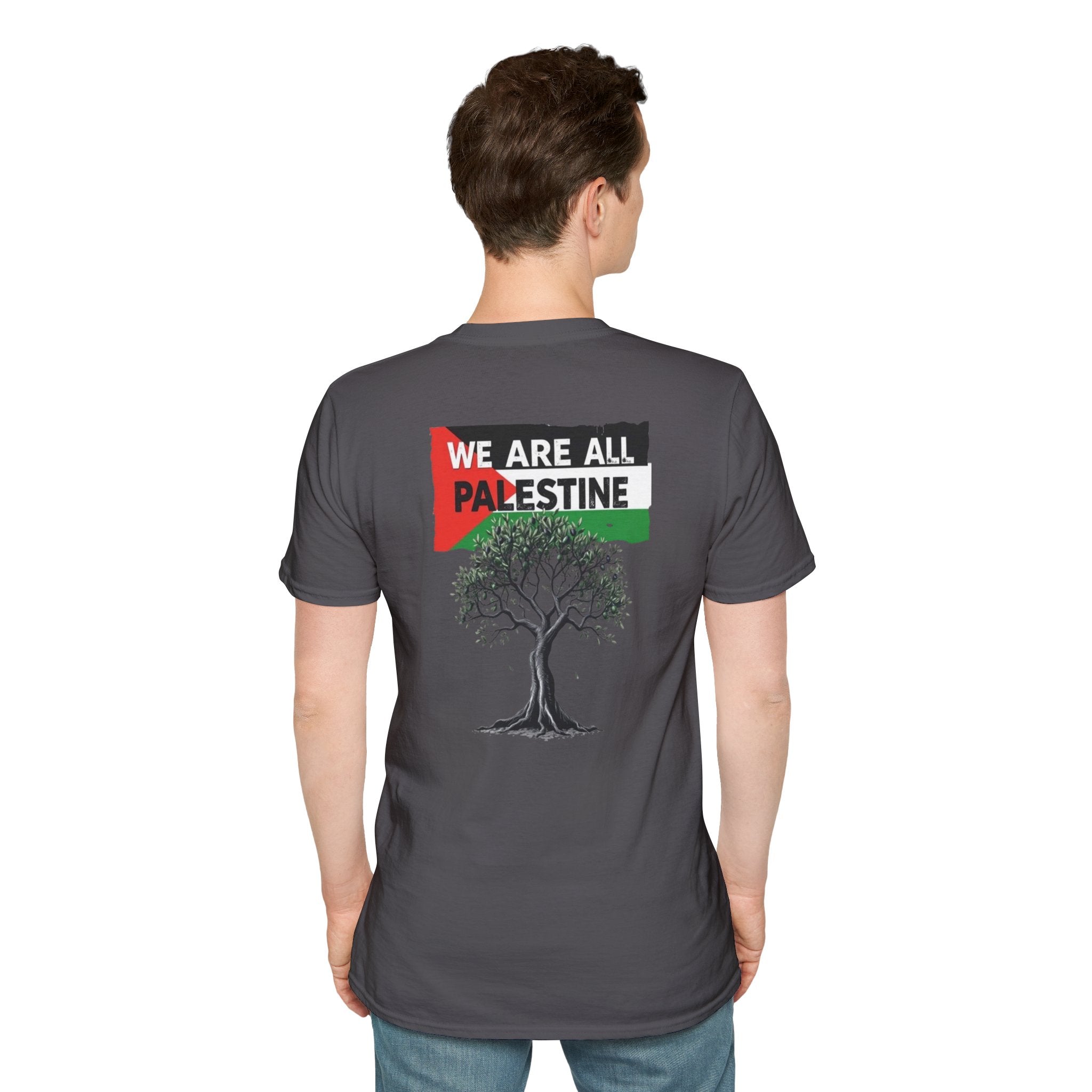 Stand with Gaza & We Are All Palestine Graphic Tee