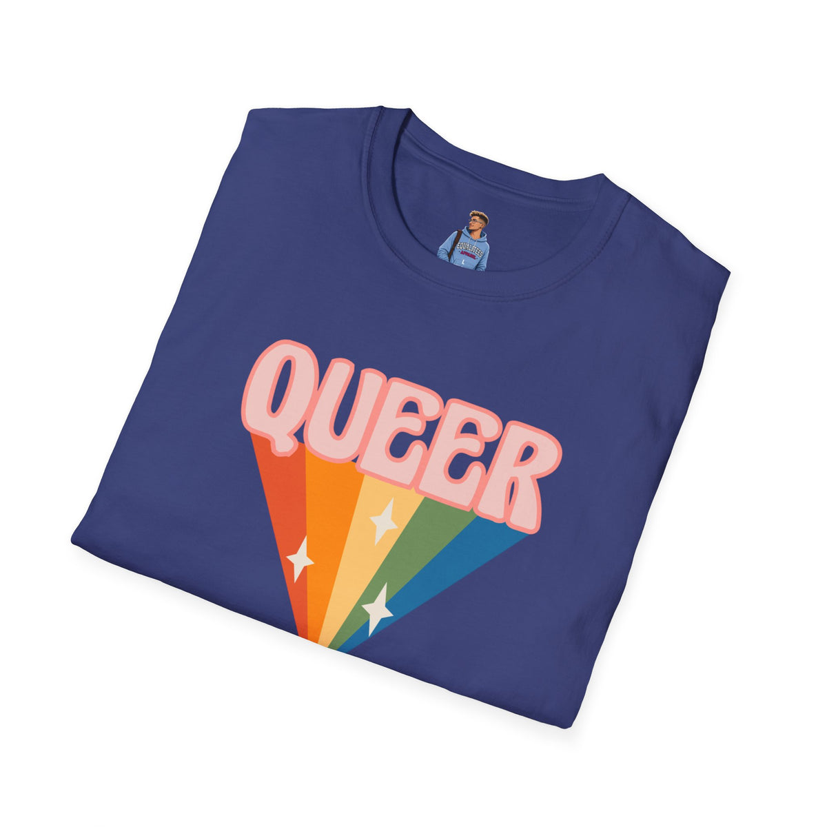 Queer Rainbow Sparkle Pride Tree Las Vegas T-Shirt