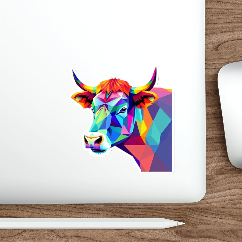 Die-Cut Stickers - Pride Bull