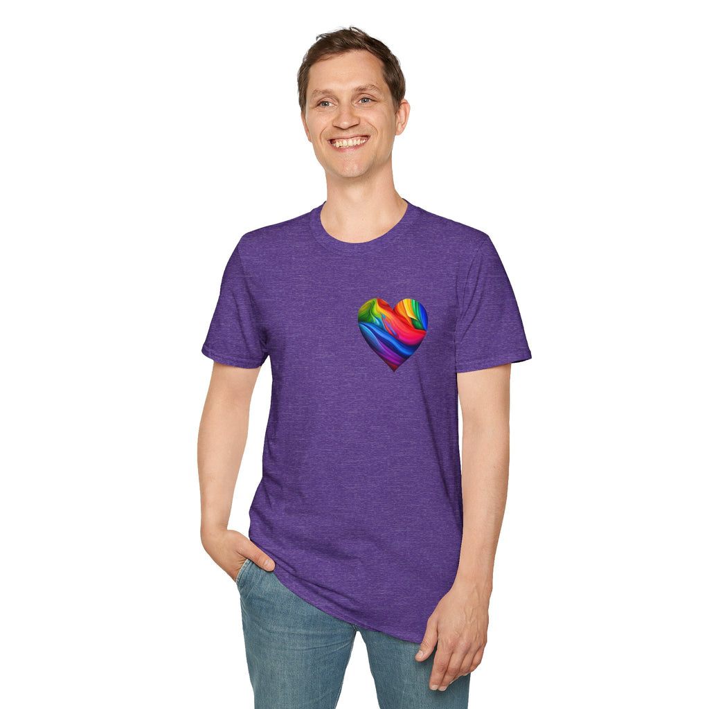 Pride Heart Design T-shirt