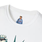 Resist - Patriotic Statue of Liberty T-Shirt - Unisex Softstyle Tee