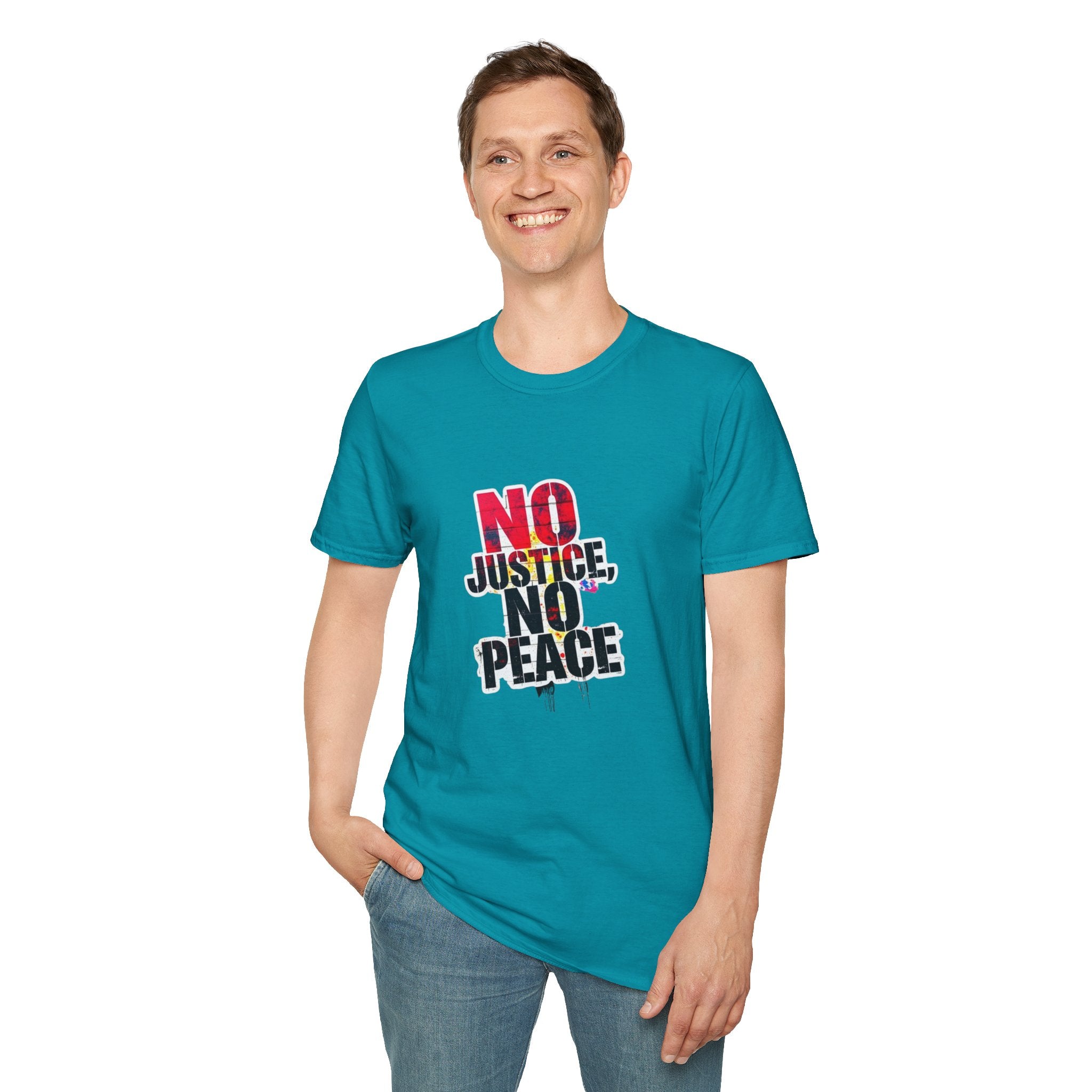 No Justice, No Peace Unisex Softstyle T-Shirt