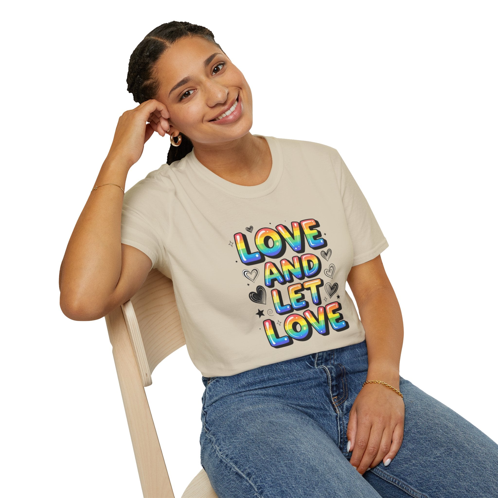 Love & Let Love Inspirational T-Shirt