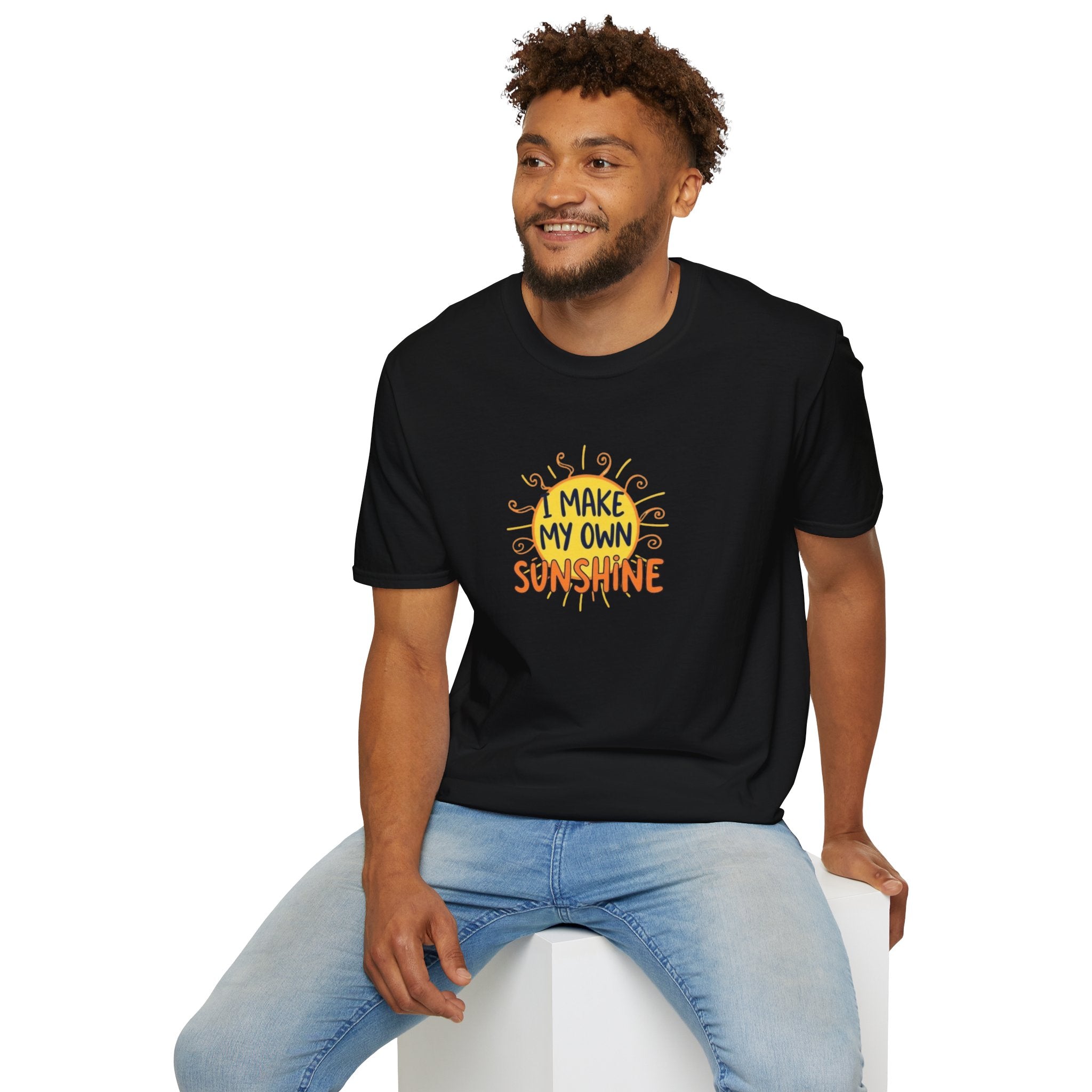 I Make My Own Sunshine Unisex Softstyle T-Shirt - Positive Vibes Apparel