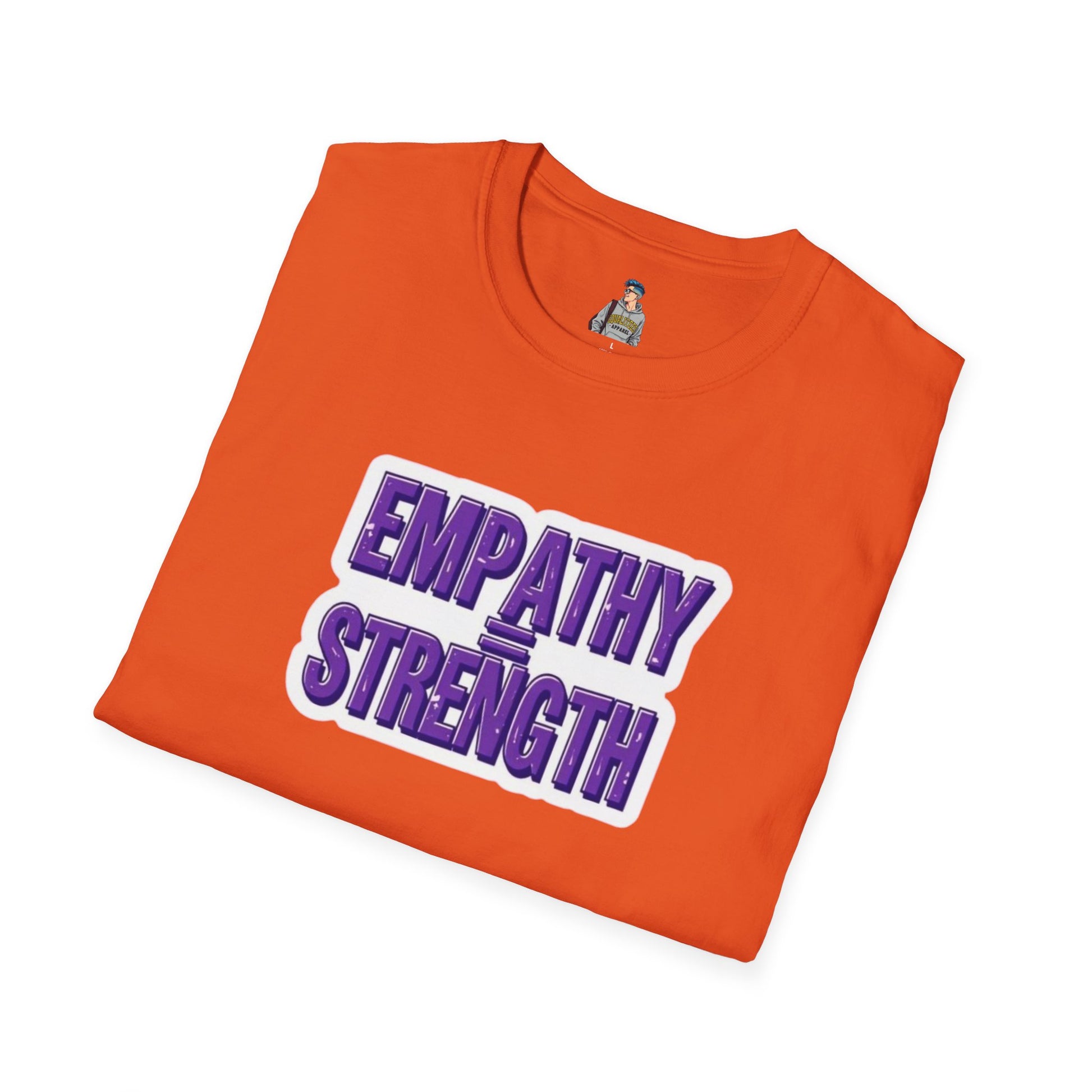 Empathy Equals Strength Unisex Softstyle T-Shirt - Inspirational Apparel for Everyday Comfort