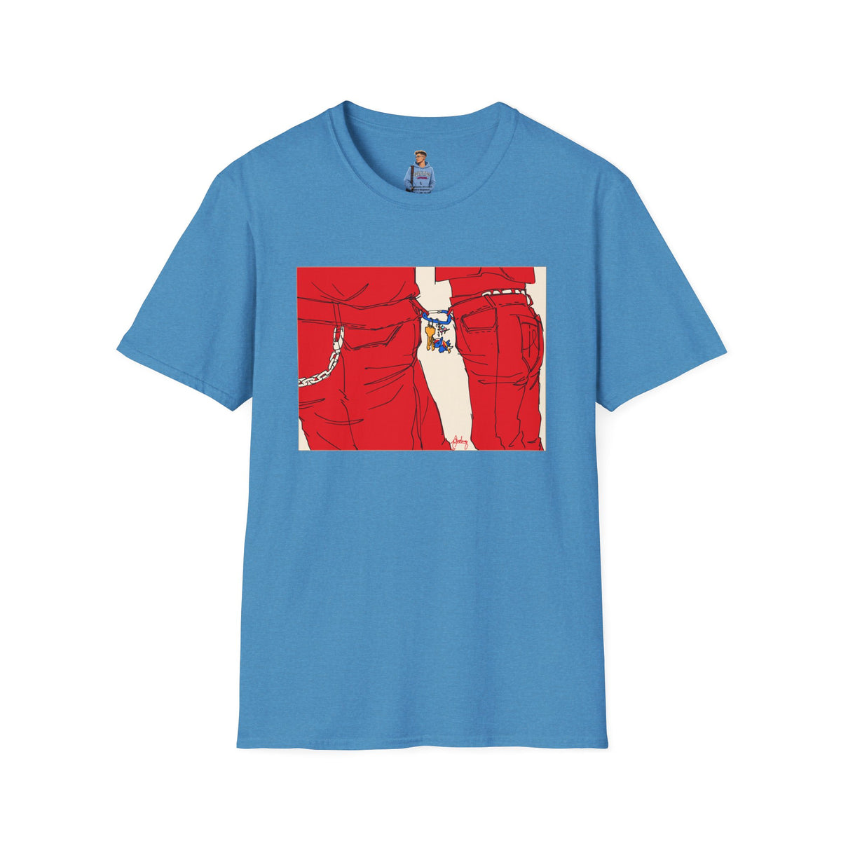 Red Jeans by Audrey Pride Tree Las Vegas T-Shirt