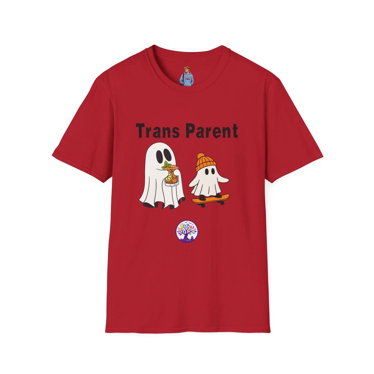 Trans Parent 5 Halloween Pride Tree Las Vegas T-Shirt