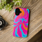 Psychedelic Swirl Tough Phone Case for iPhone