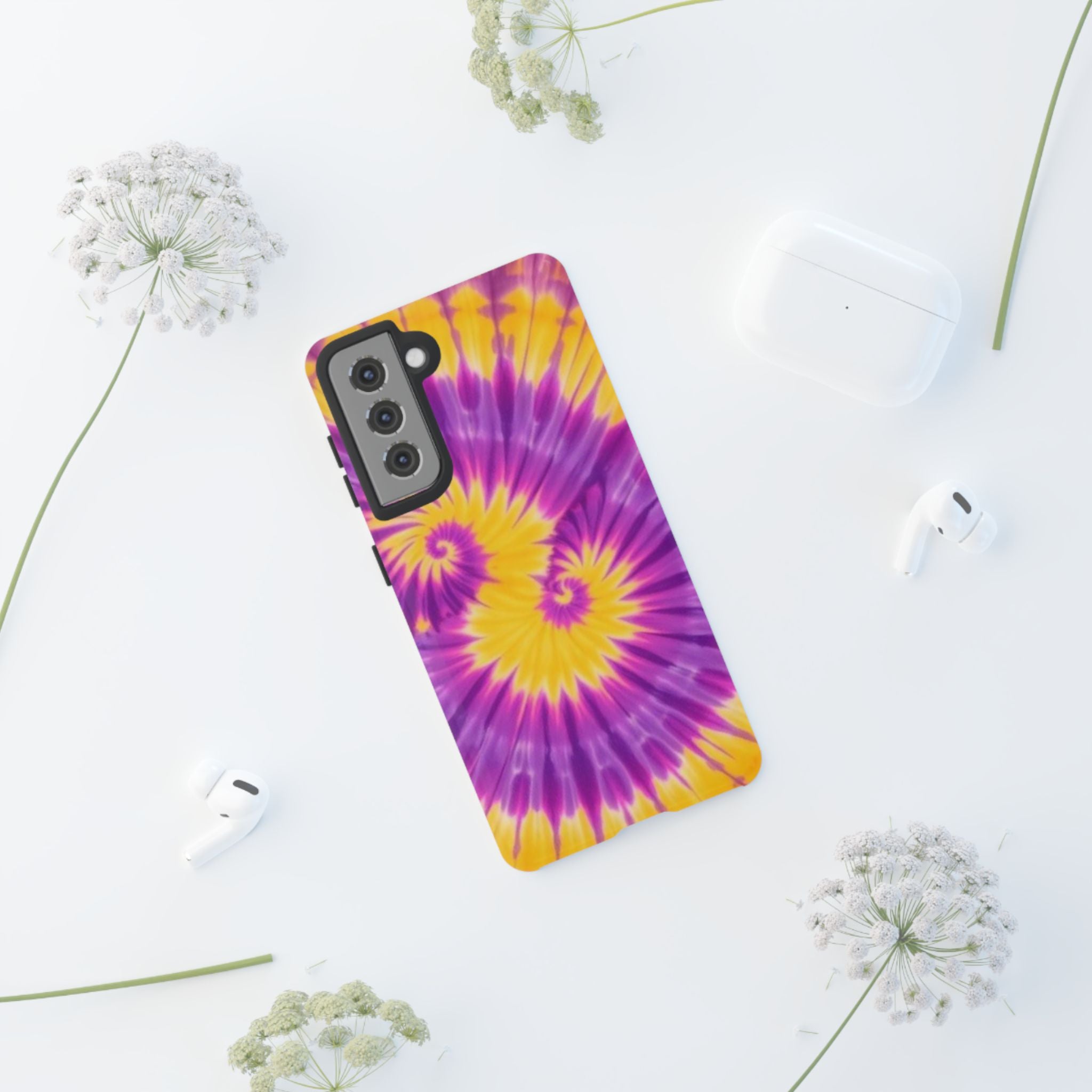 Tie-Dye Spiral Tough Case for Android