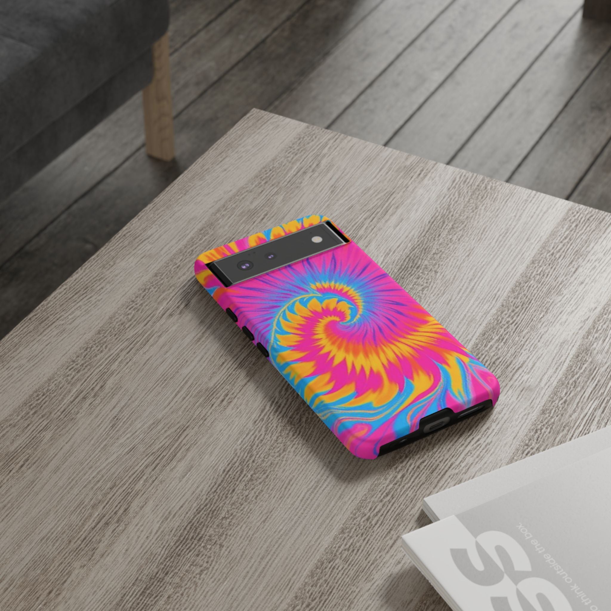 Vibrant Tie-Dye Swirl Tough for Android